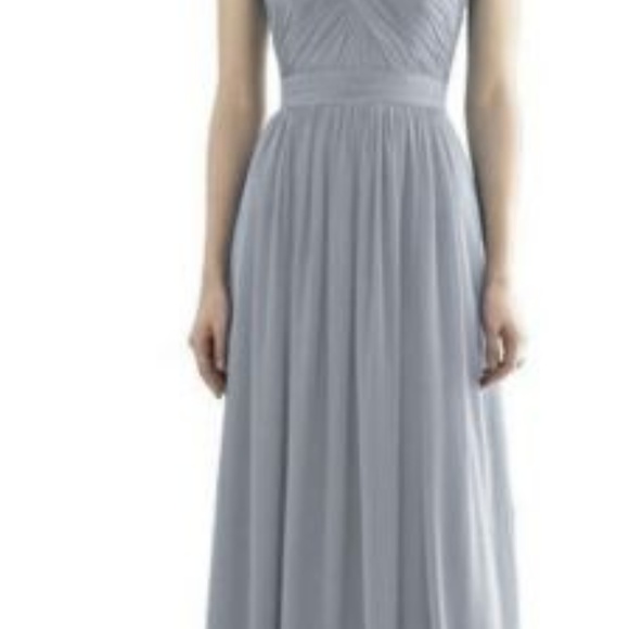 Dessy Collection Bridesmaid Dress Chiffon - Picture 2 of 6